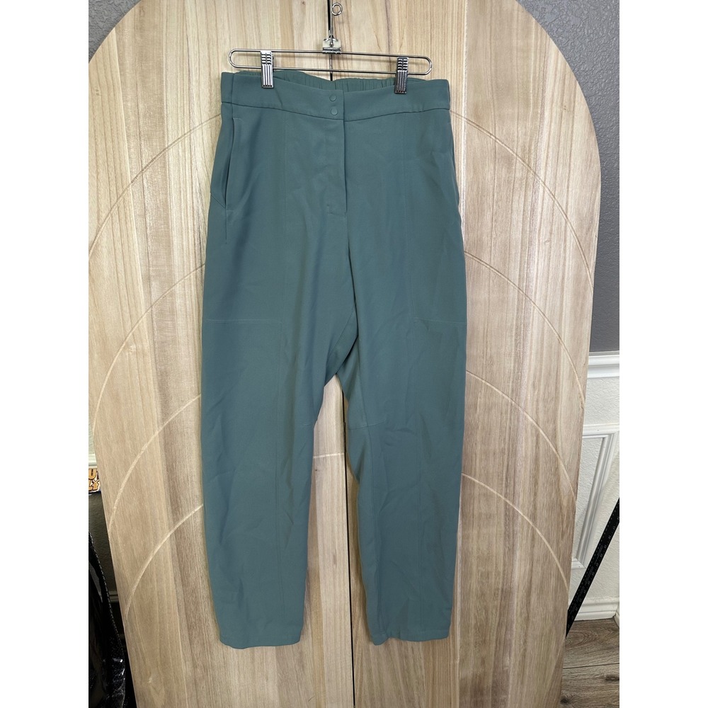 Lululemon Dynamic Days Pant *Travel WovenTidewater‎ Teal Size 28 - Picture 4 of 12